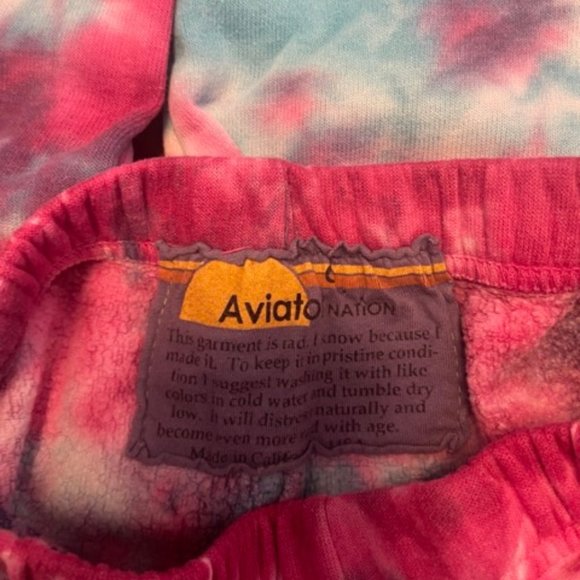 AVIATOR NATION 6 SWEATPANTS Tie Dye - Picture 3 of 3